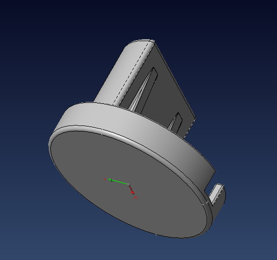 Miniatura 5 do modelo 3D Blind roller bracket + End Cap