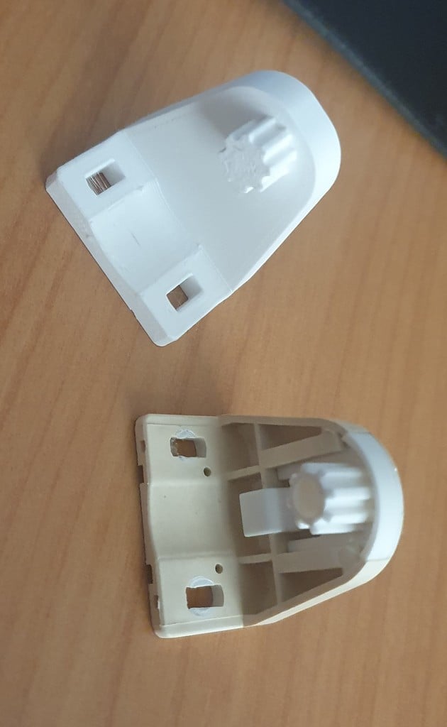 Miniatura 6 do modelo 3D Blind roller bracket + End Cap