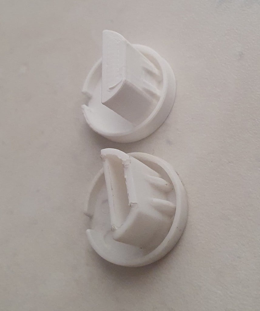 Miniatura 8 do modelo 3D Blind roller bracket + End Cap