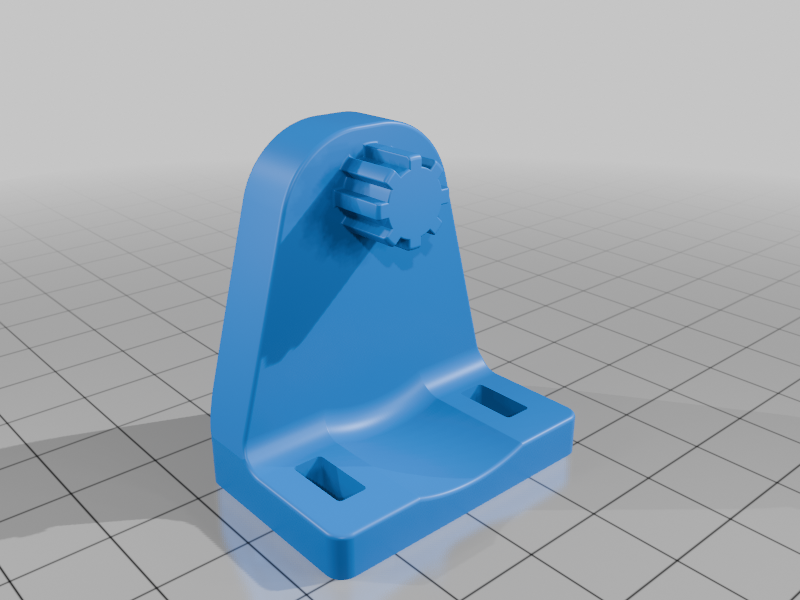 Miniatura 11 do modelo 3D Blind roller bracket + End Cap