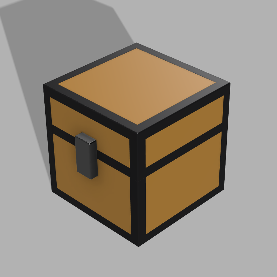 Minecraft Chest 10cm (No Multicolor)
