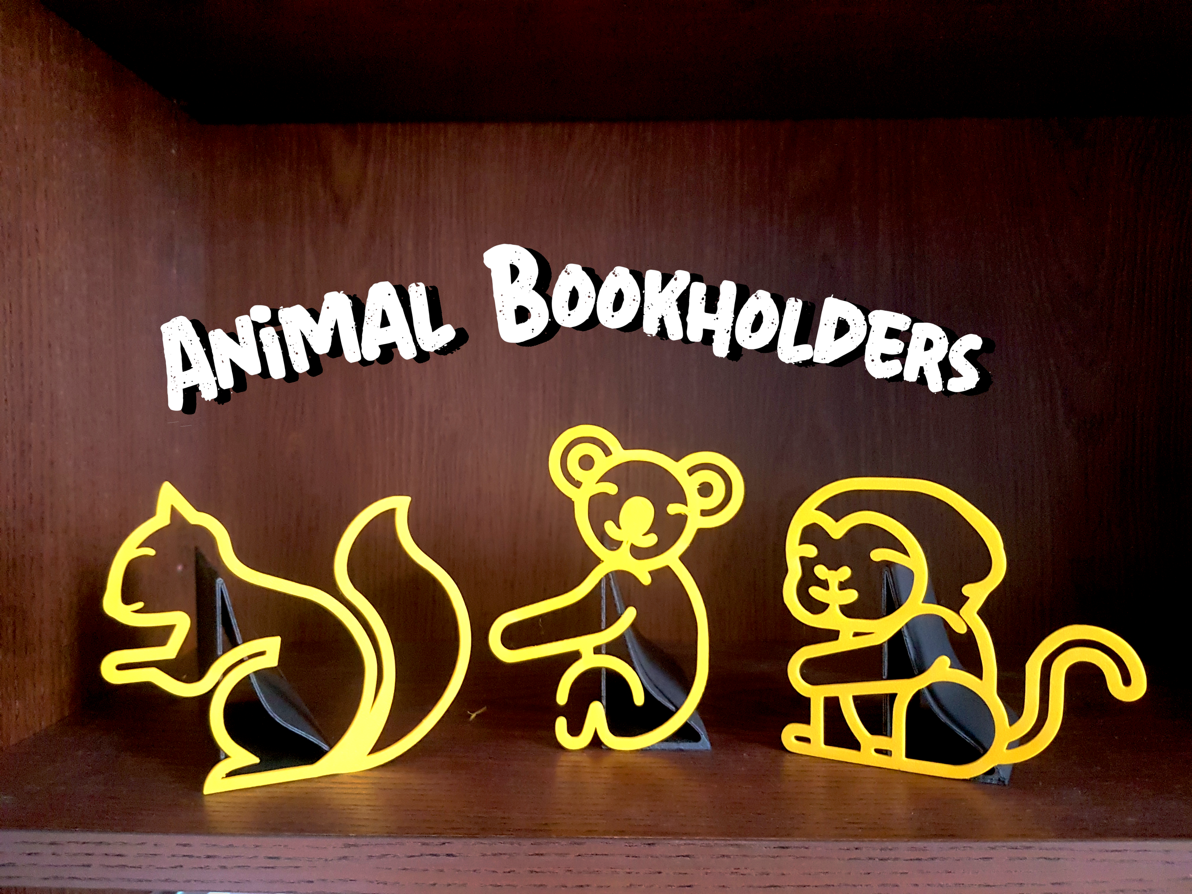 Animal Bookholders
