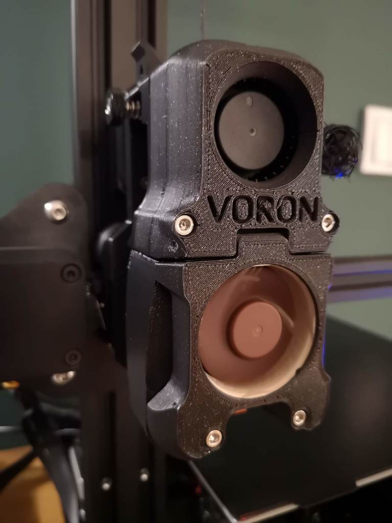 Voron Afterburner R1 - Ender 3 Pro plate