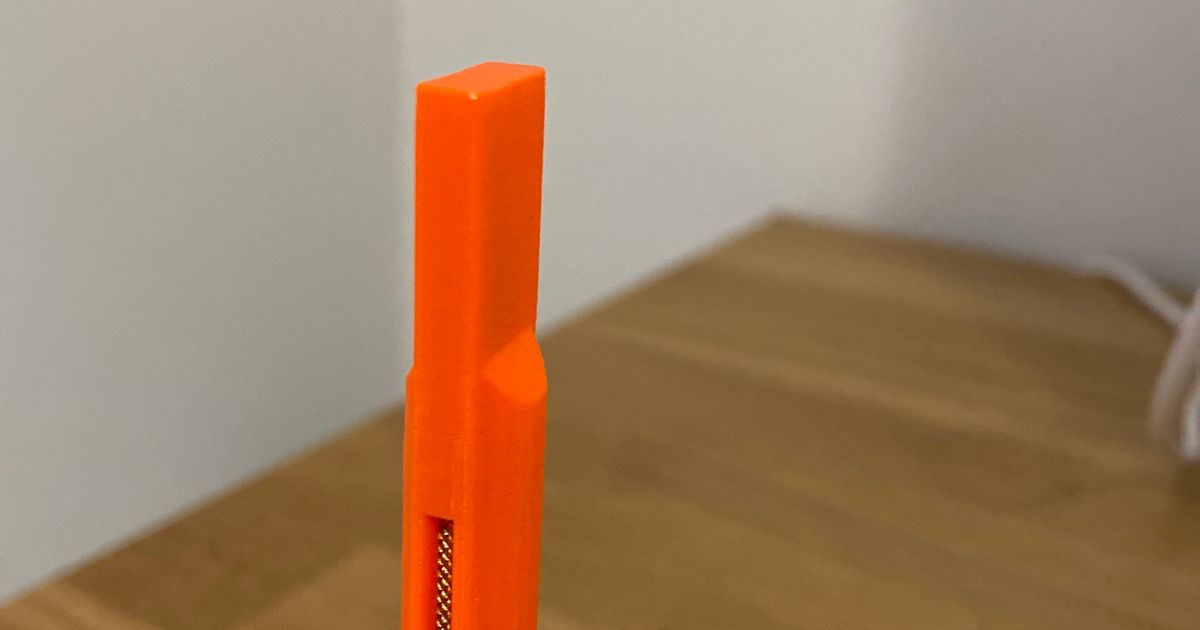 Xacto Blade Cover by Ben Blackburn Download free STL model