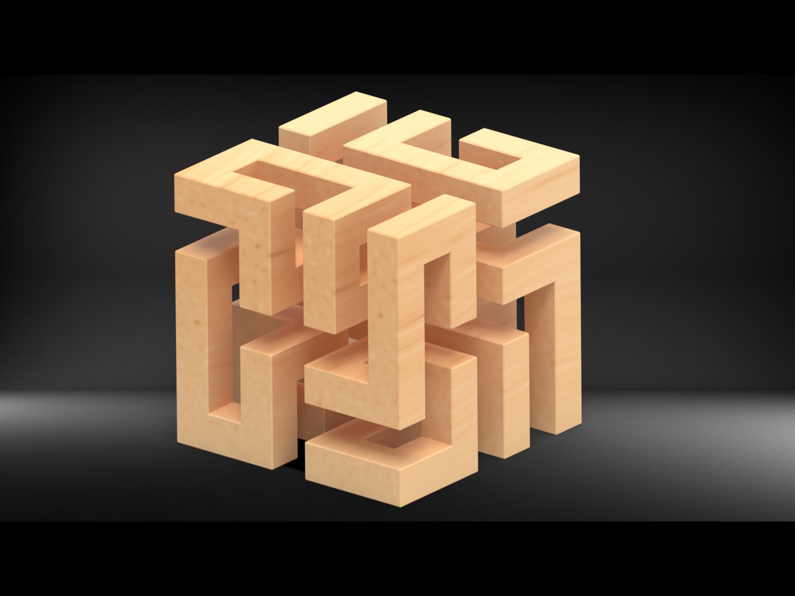 Geometric Sculpture #08