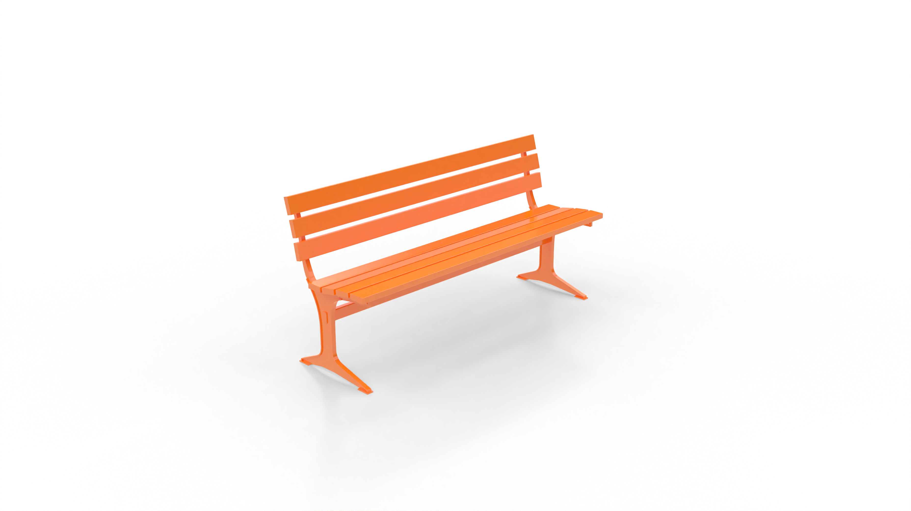 Scale Park Bench (2 Leg)