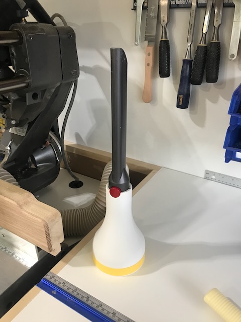 Dyson adapter for 4" Rockler quick connect handles