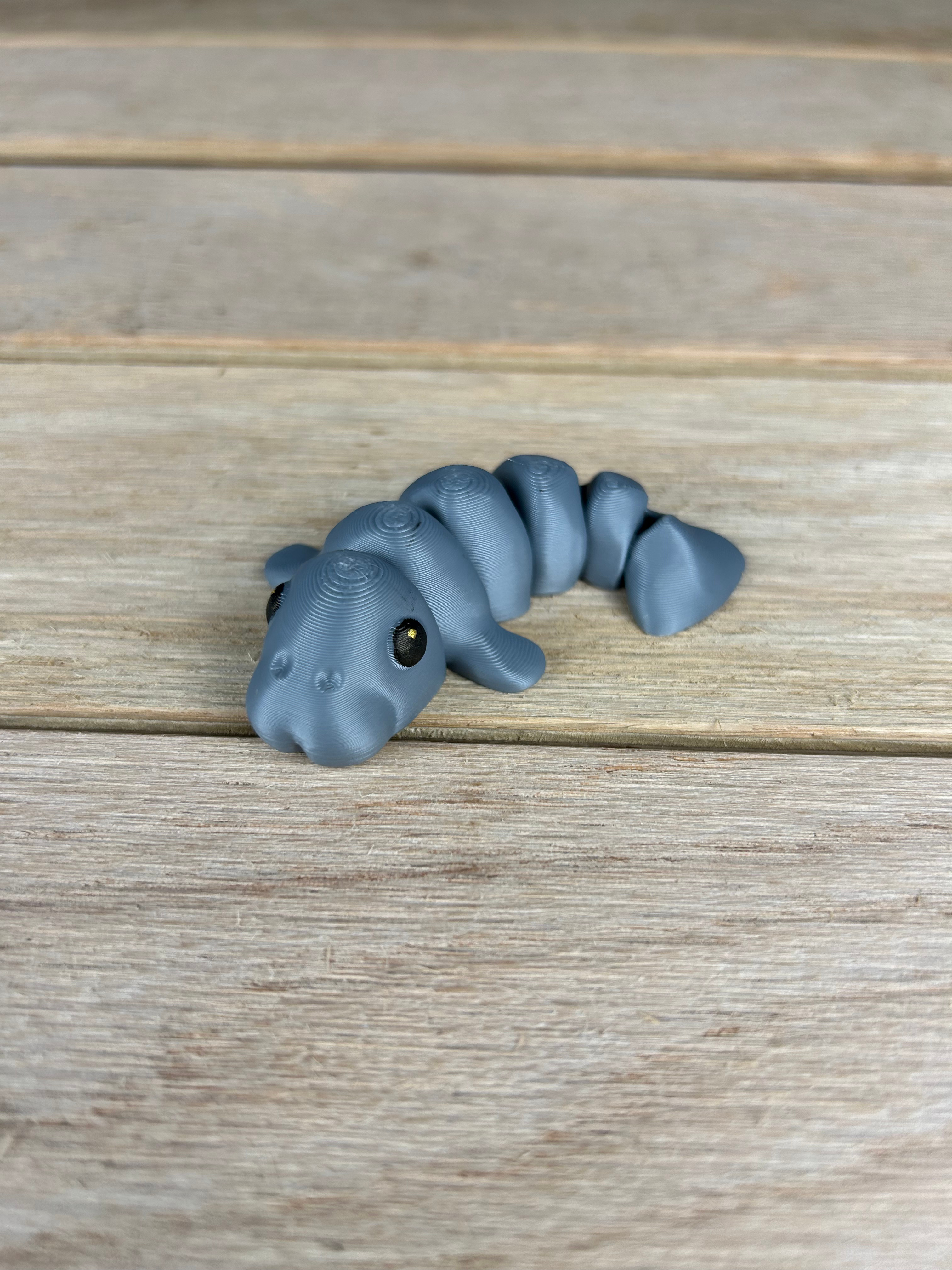 Manatee Solid Flippers Fidget