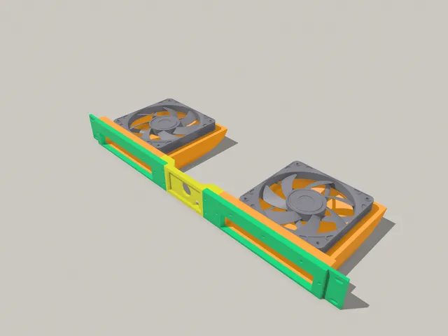 True 1U Rack Fan Cooler (V4)