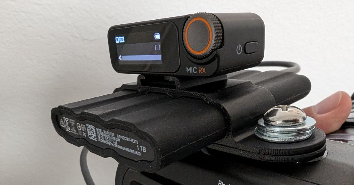 Black Magic Pocket Cinema Camera T7 Shield Mount with Cold Shoe by ...