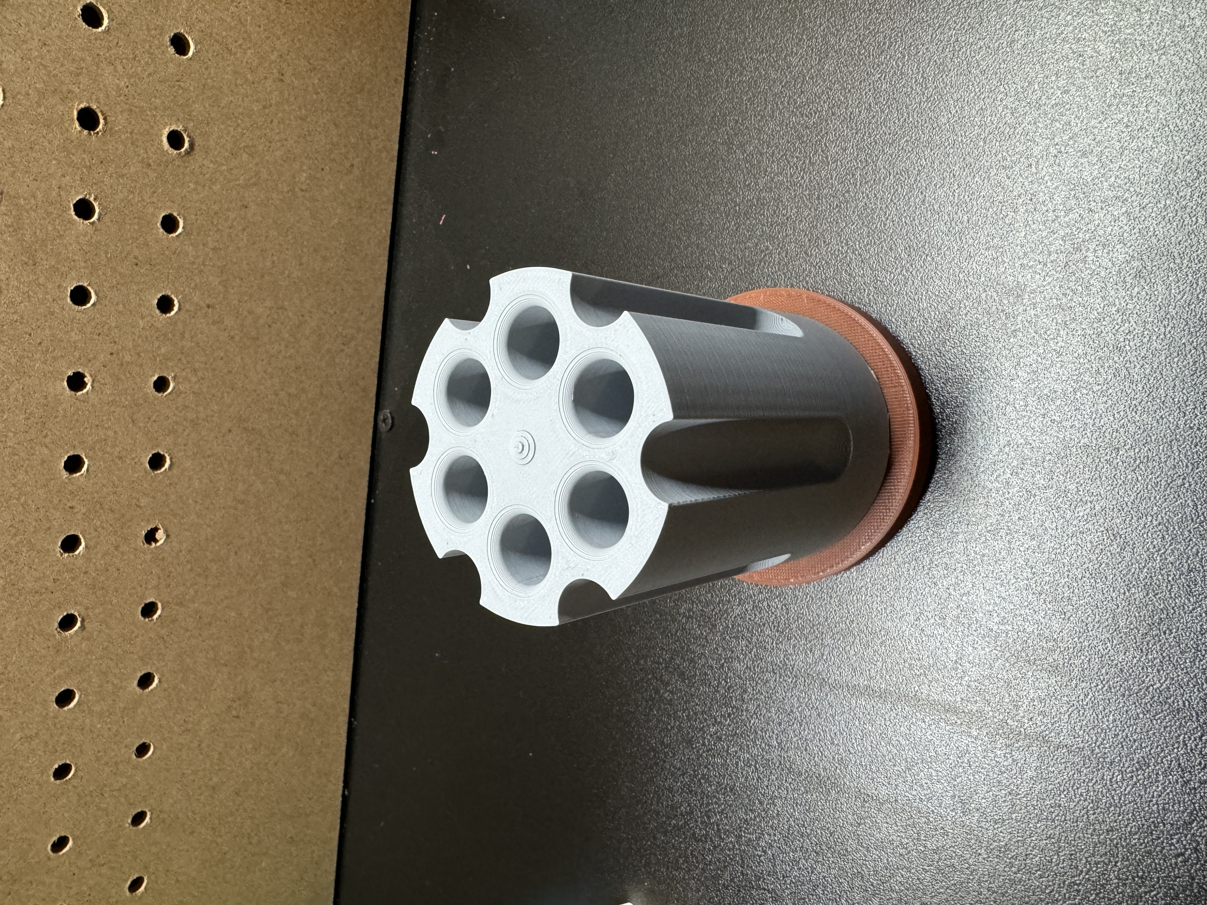 Revolver Cylinder Pen Holder