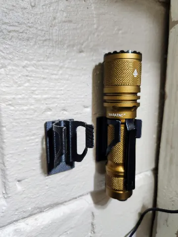 Flashlight Wall Mounts