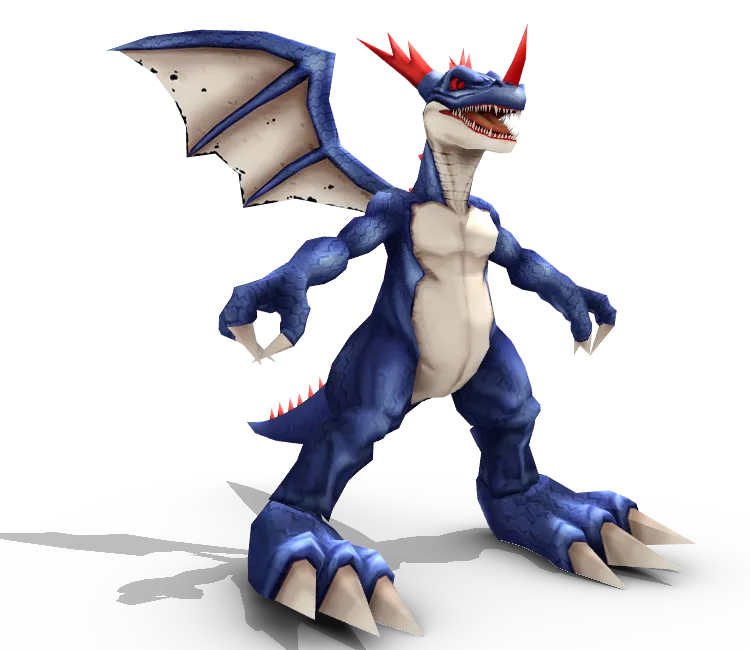 Coredramon from Digimon (ultra-detailed texture) by Skeleton Dan ...