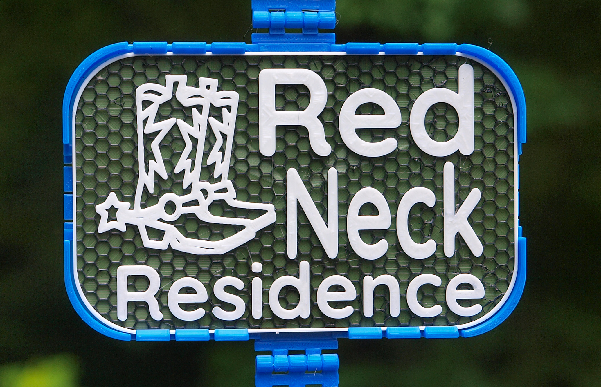 Redneck Residence sign