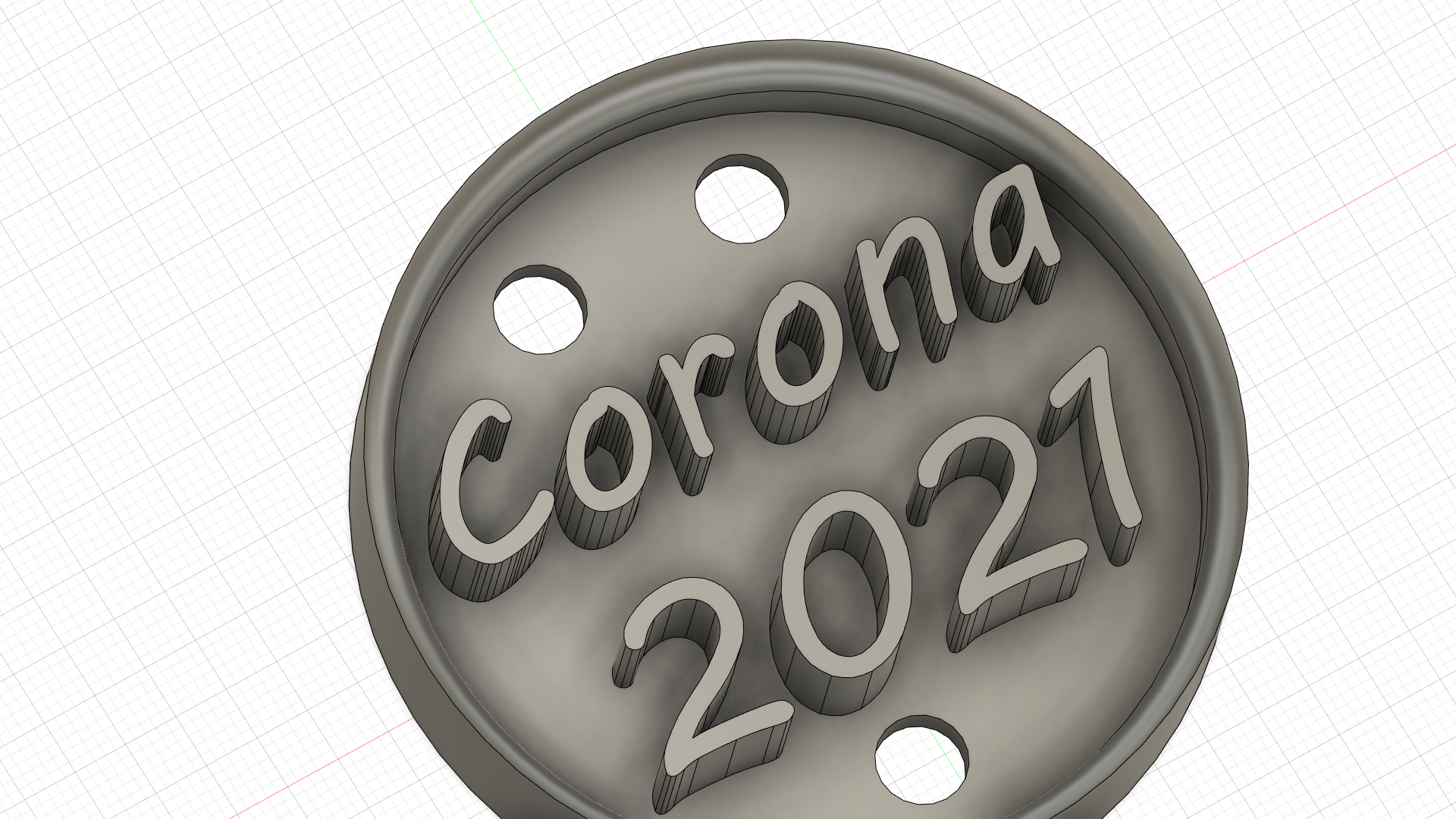 Corona 2021 Cookiecutter
