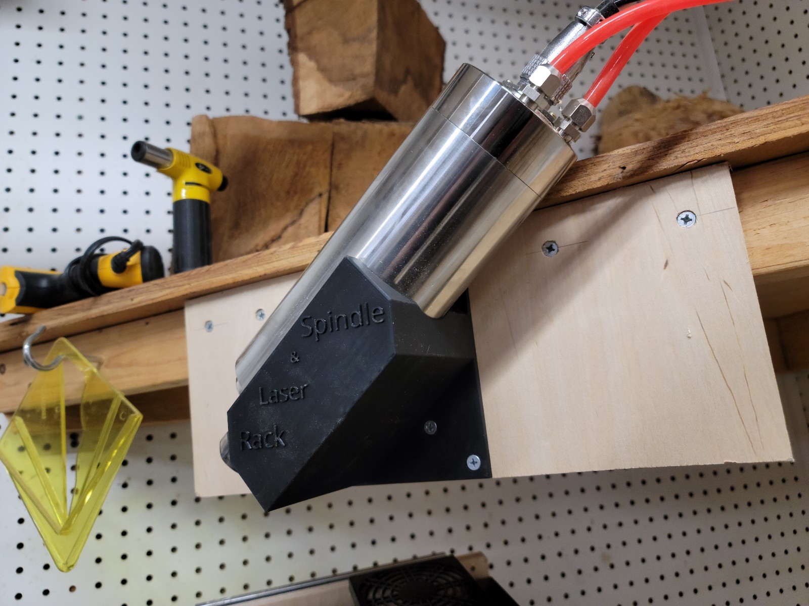 Spindle and Laser Rack by JAWS2021 | Download free STL model ...
