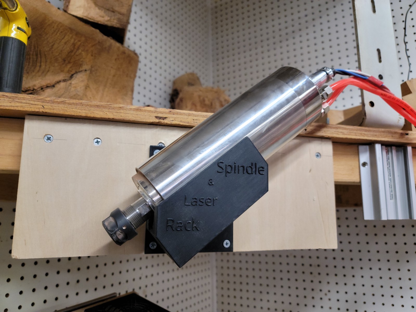Spindle and Laser Rack by JAWS2021 | Download free STL model ...
