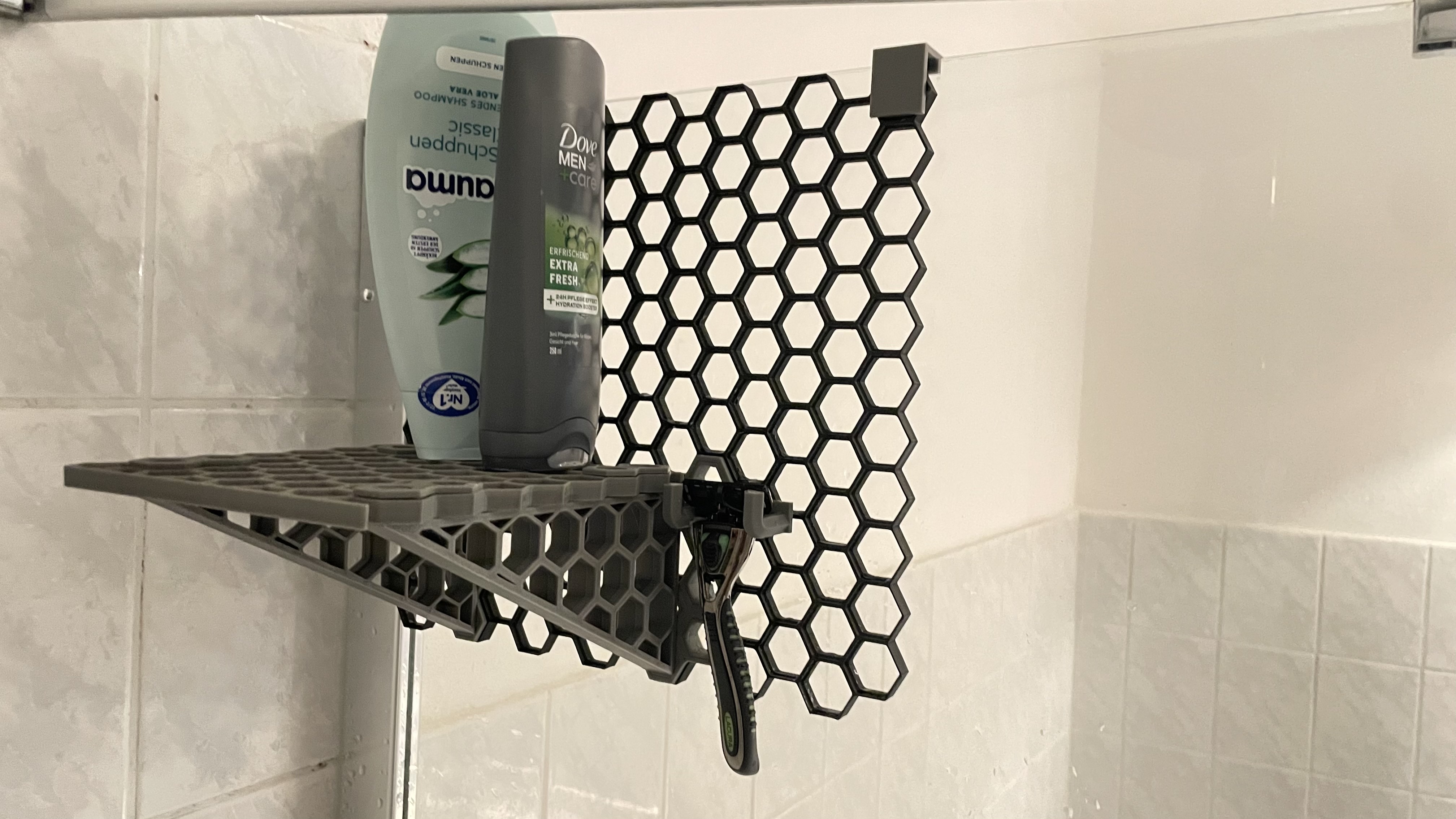 Honeycomb Storage Wall Hanger By J Empunkt Download Free STL Model honeycomb-storage-wall-hanger-by-j-empunkt-download-free-stl-model