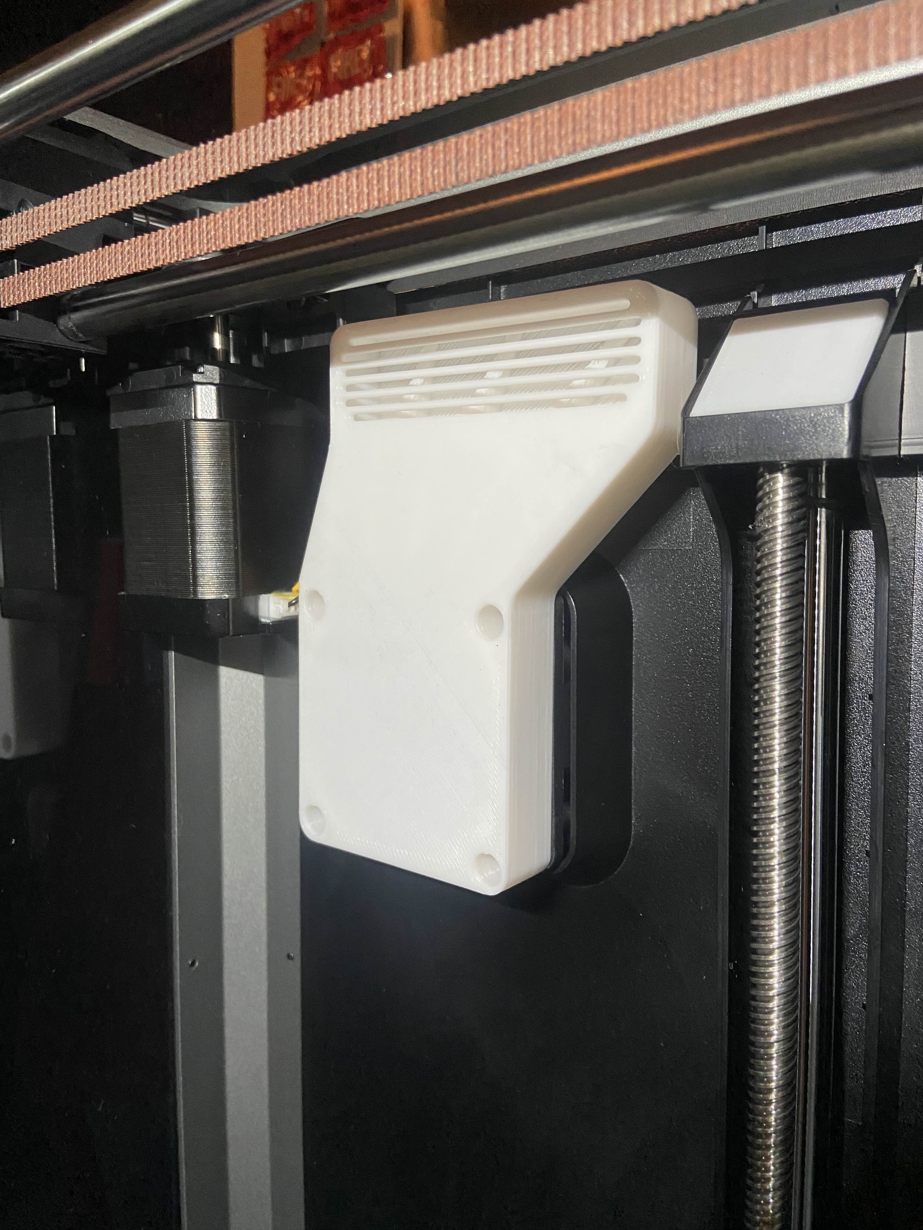 Creality K1: Rear Fan Duct 3D model thumbnail