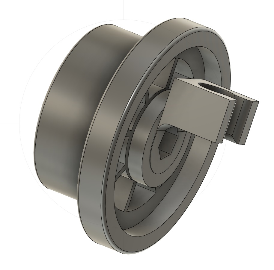 Bosch lower dishwasher rack wheel