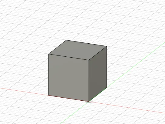 test cube 10x10x10 mm