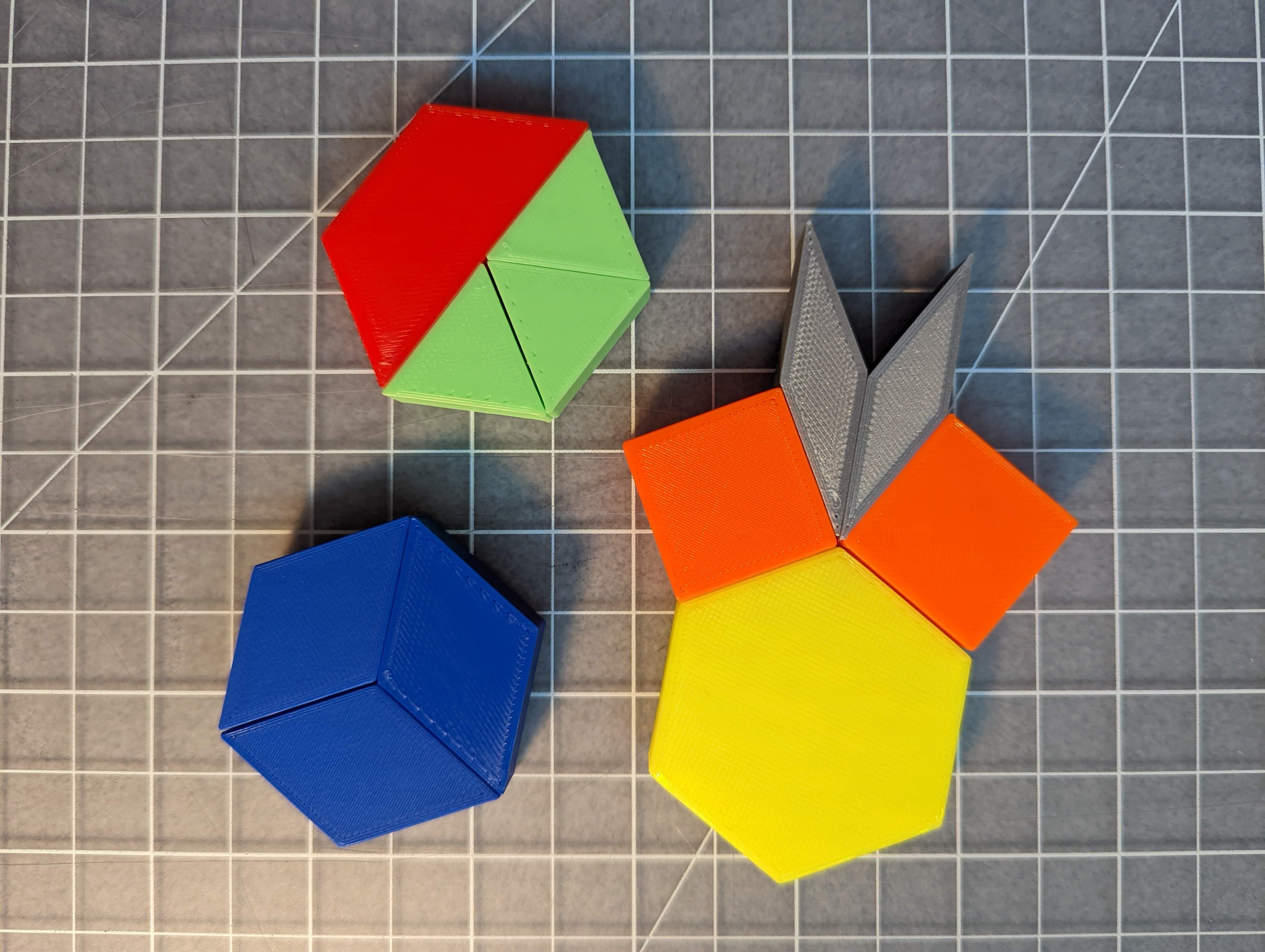 Pattern Blocks - Math Education by Daniel | Download free STL model ...