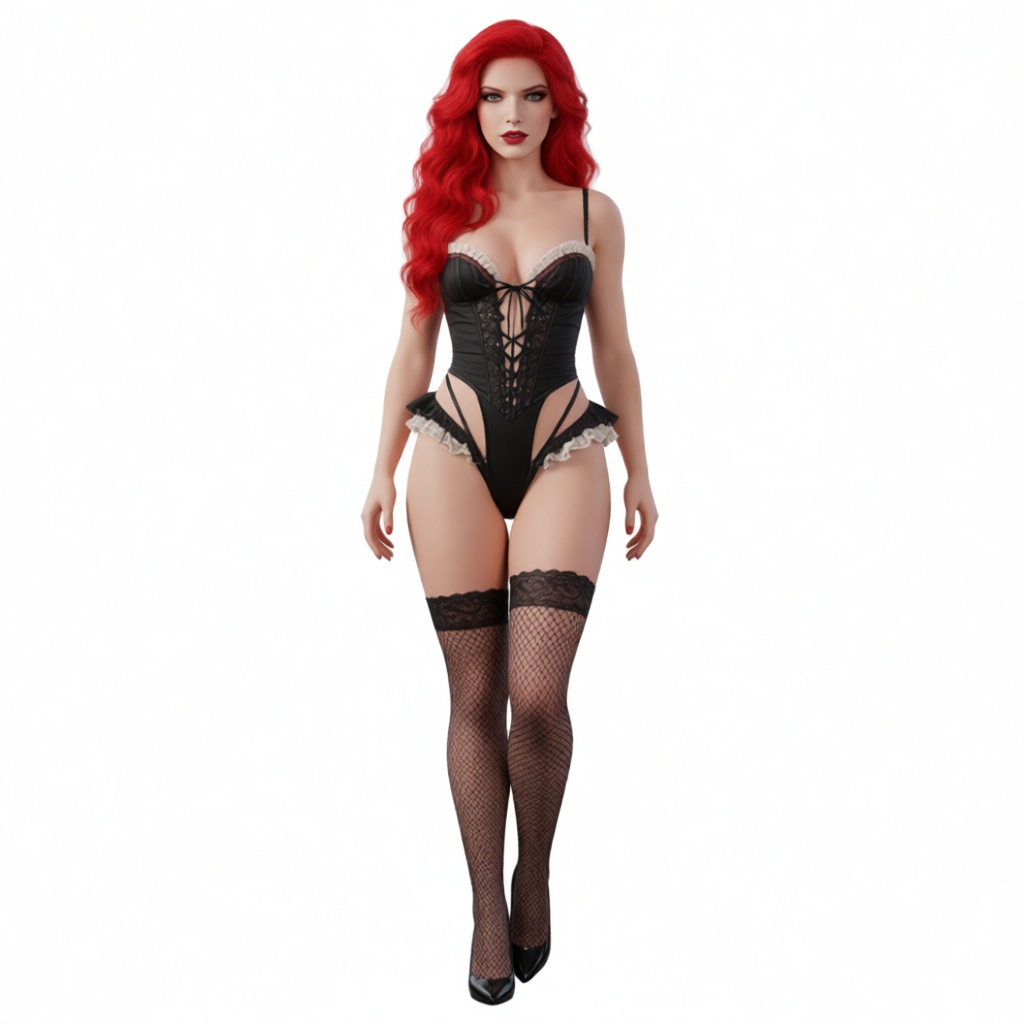 Pinup Art - The Redhead