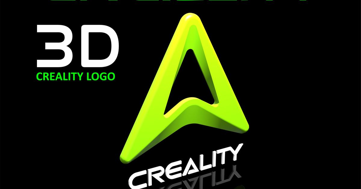 CREALITY LOGO & LETTERING by LEOTE3D | Download free STL model ...