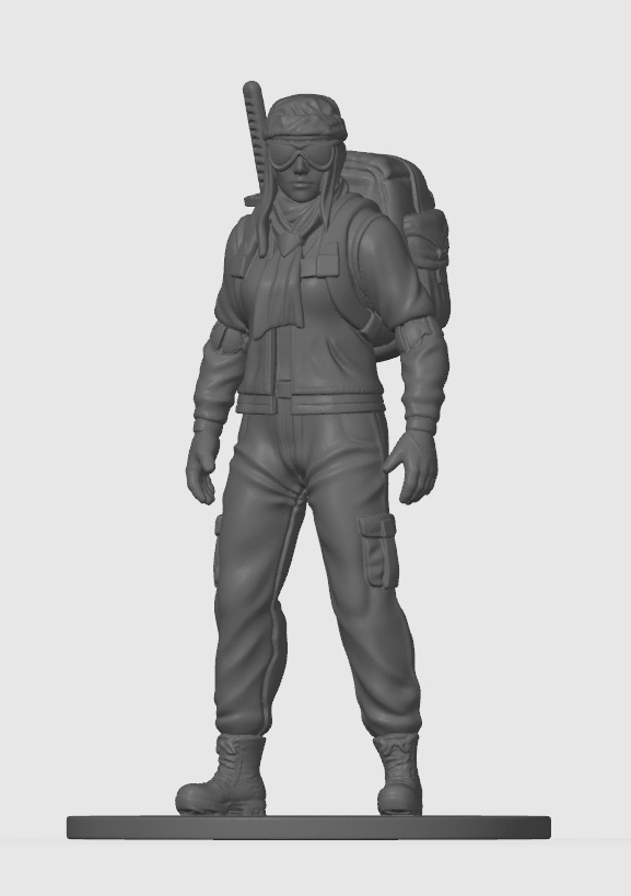 Project Zomboid Inspired Survivor Figurine 4