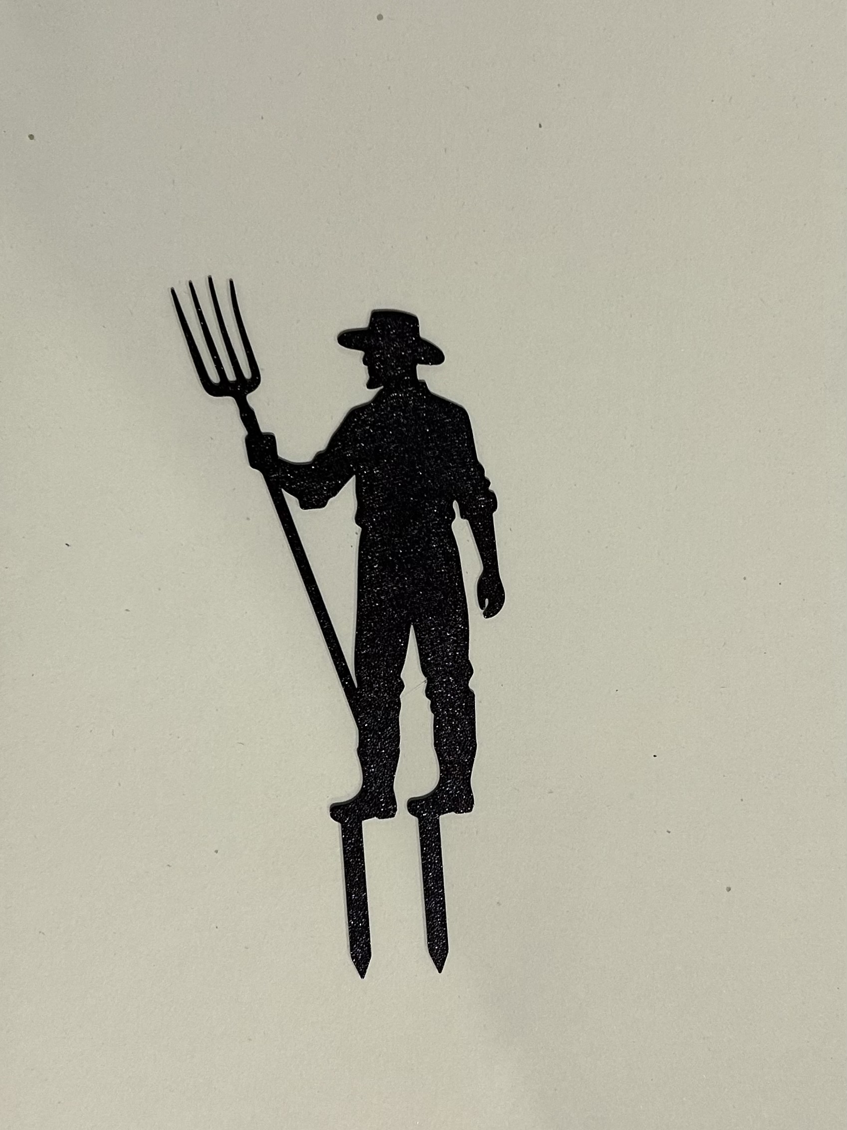 Cake topper - Farmer