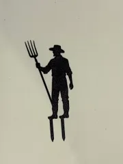 Cake topper - Farmer