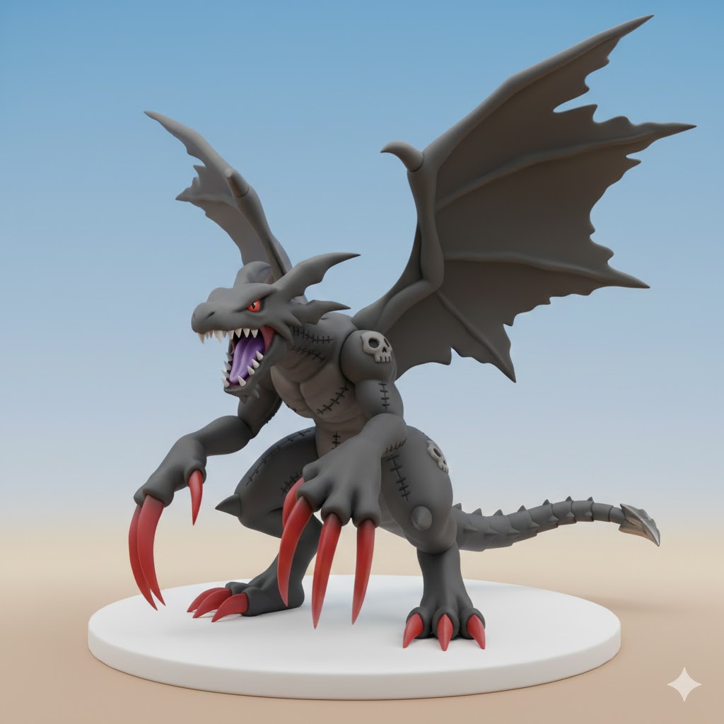 Devidramon Digimon Creature Model