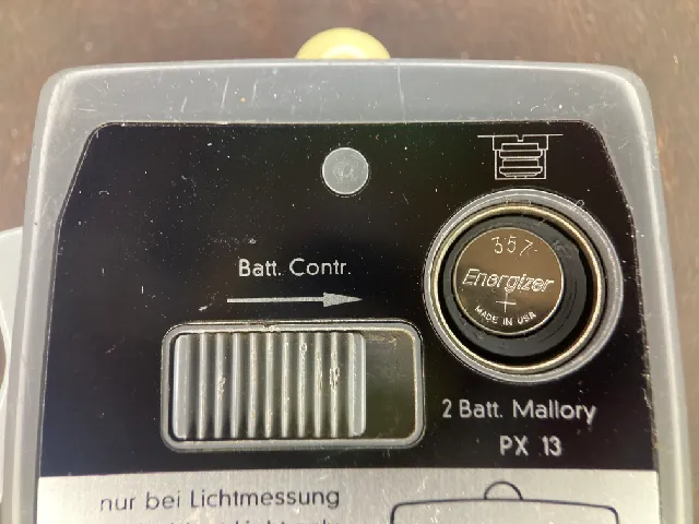 Battery Adapter for Gossen Luna-Six / Luna-Pro