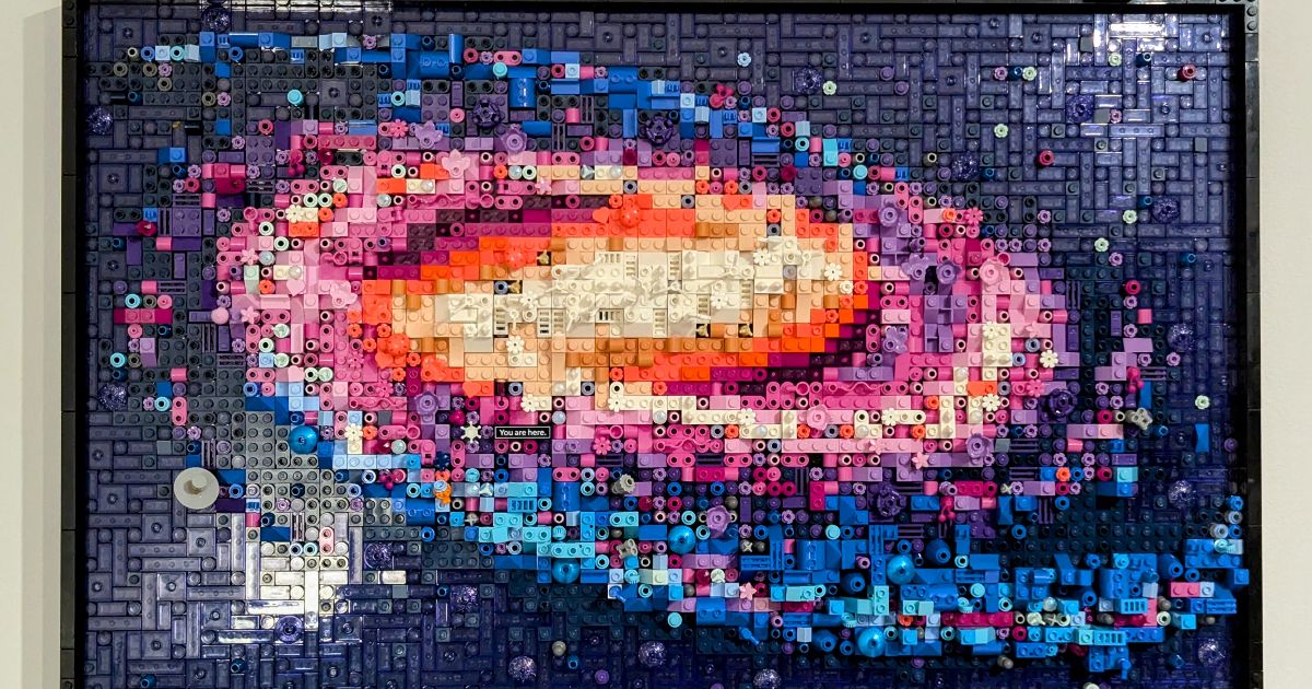 Lego - The Milky Way Galaxy - Wall Mount by Brendan Shadwell | Download ...