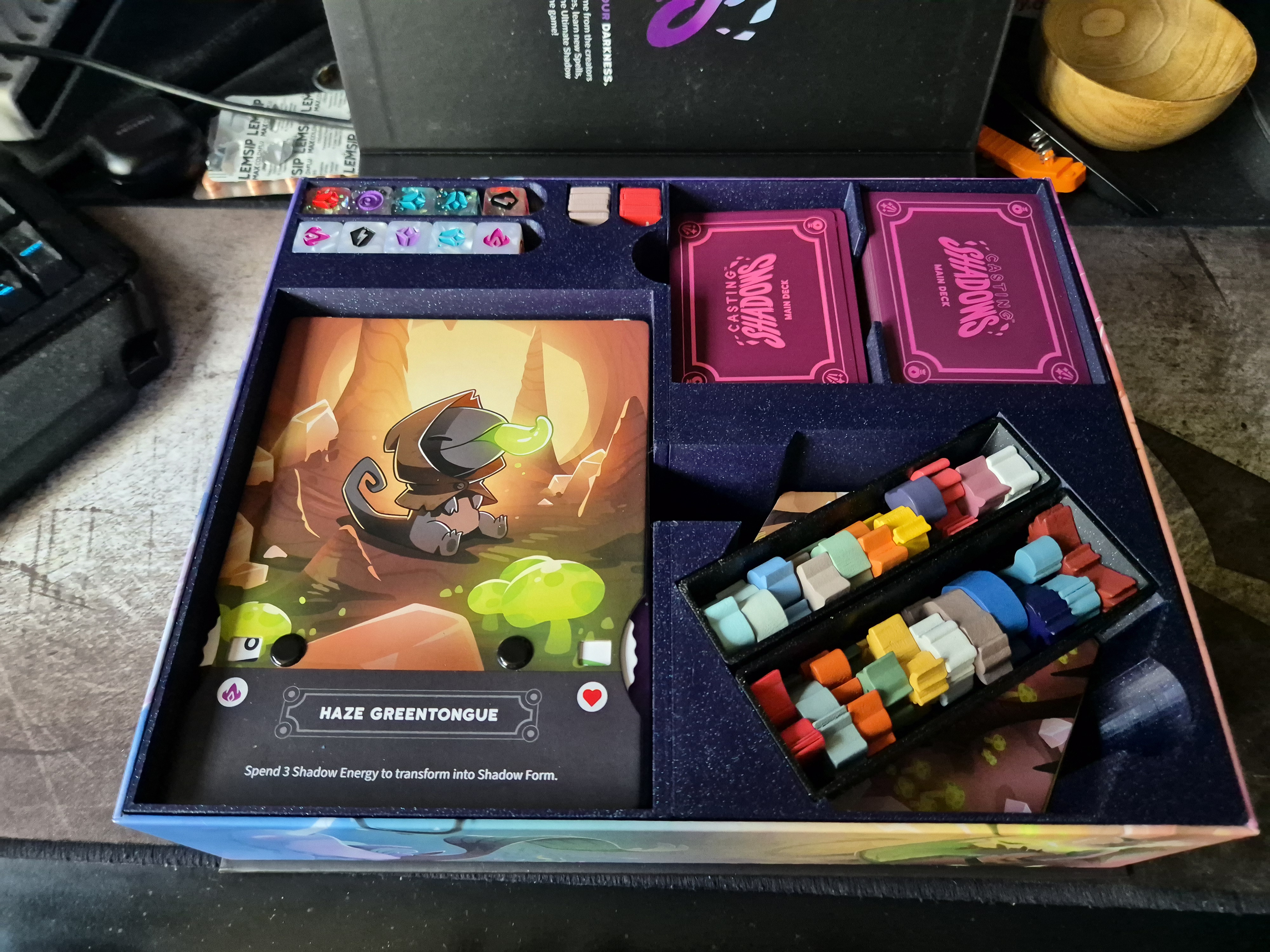 Casting Shadows box insert