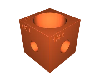 measuring cube 3D Models to Print - yeggi