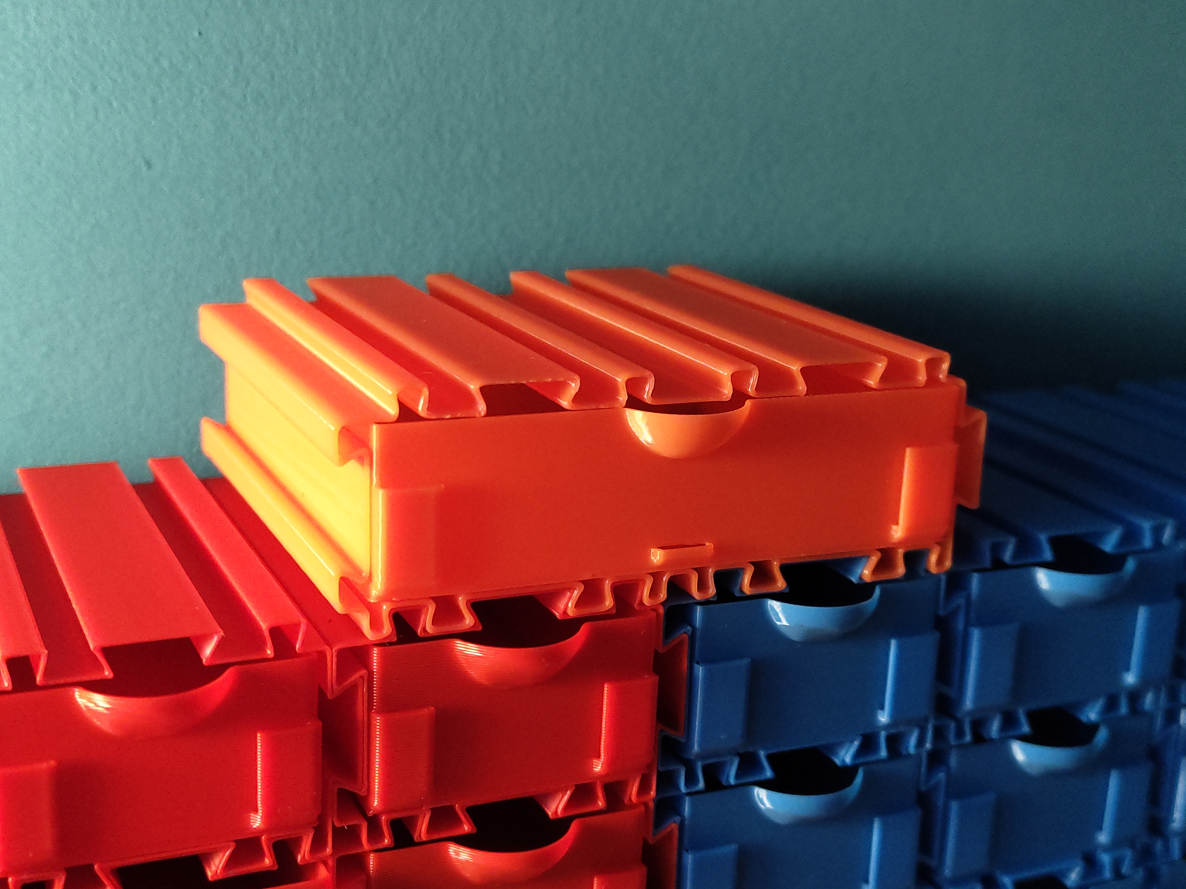Bigger 2x1 size! - Modular drawer for electronic components