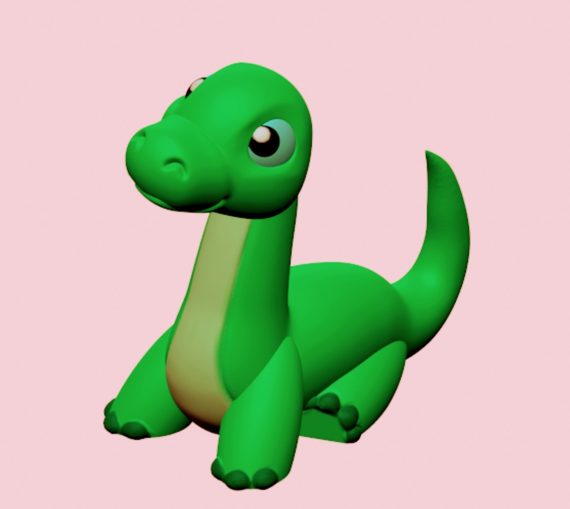 Cute dino by Valkyrie Forge | Download free STL model | Printables.com