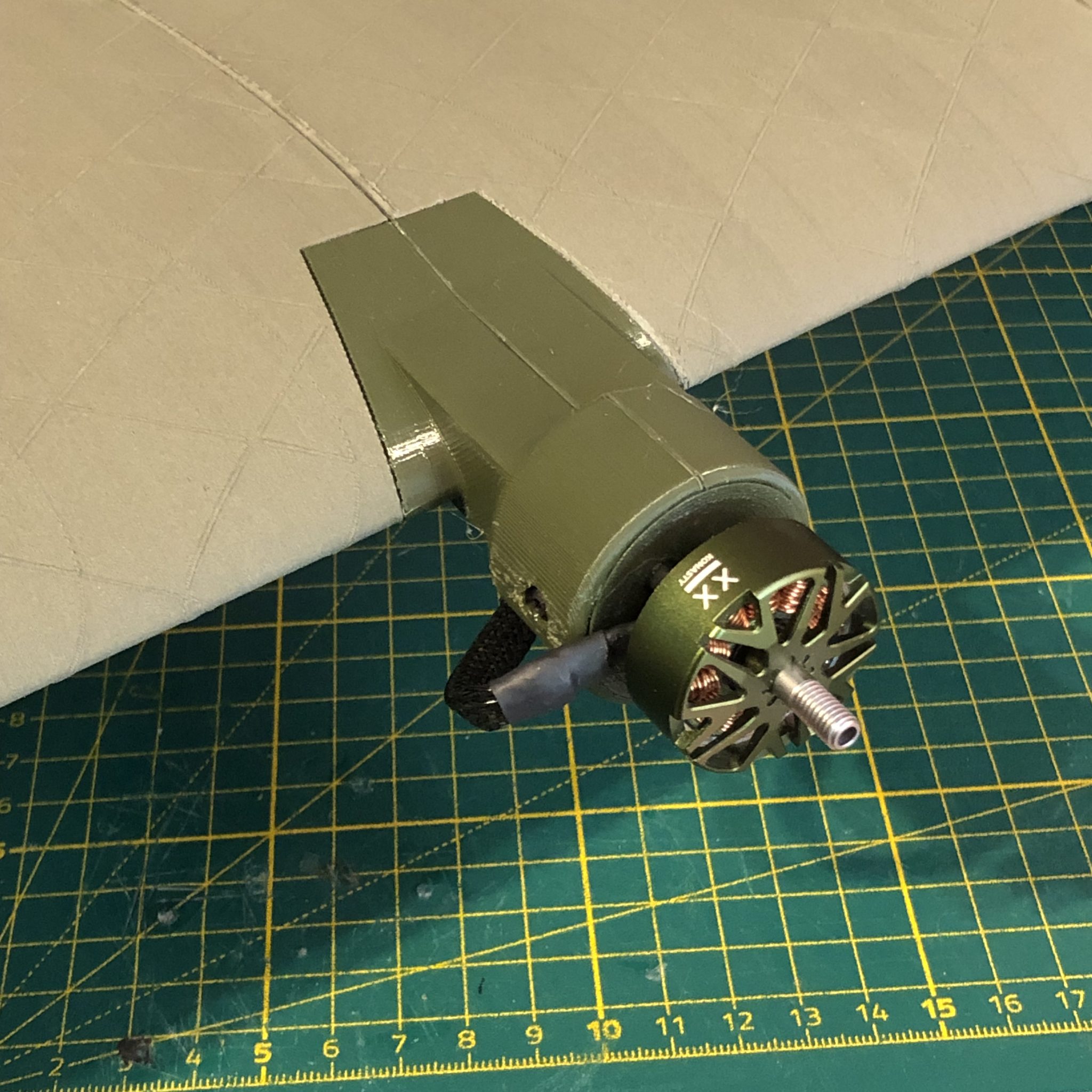 Motor holder for Flightory Stallion