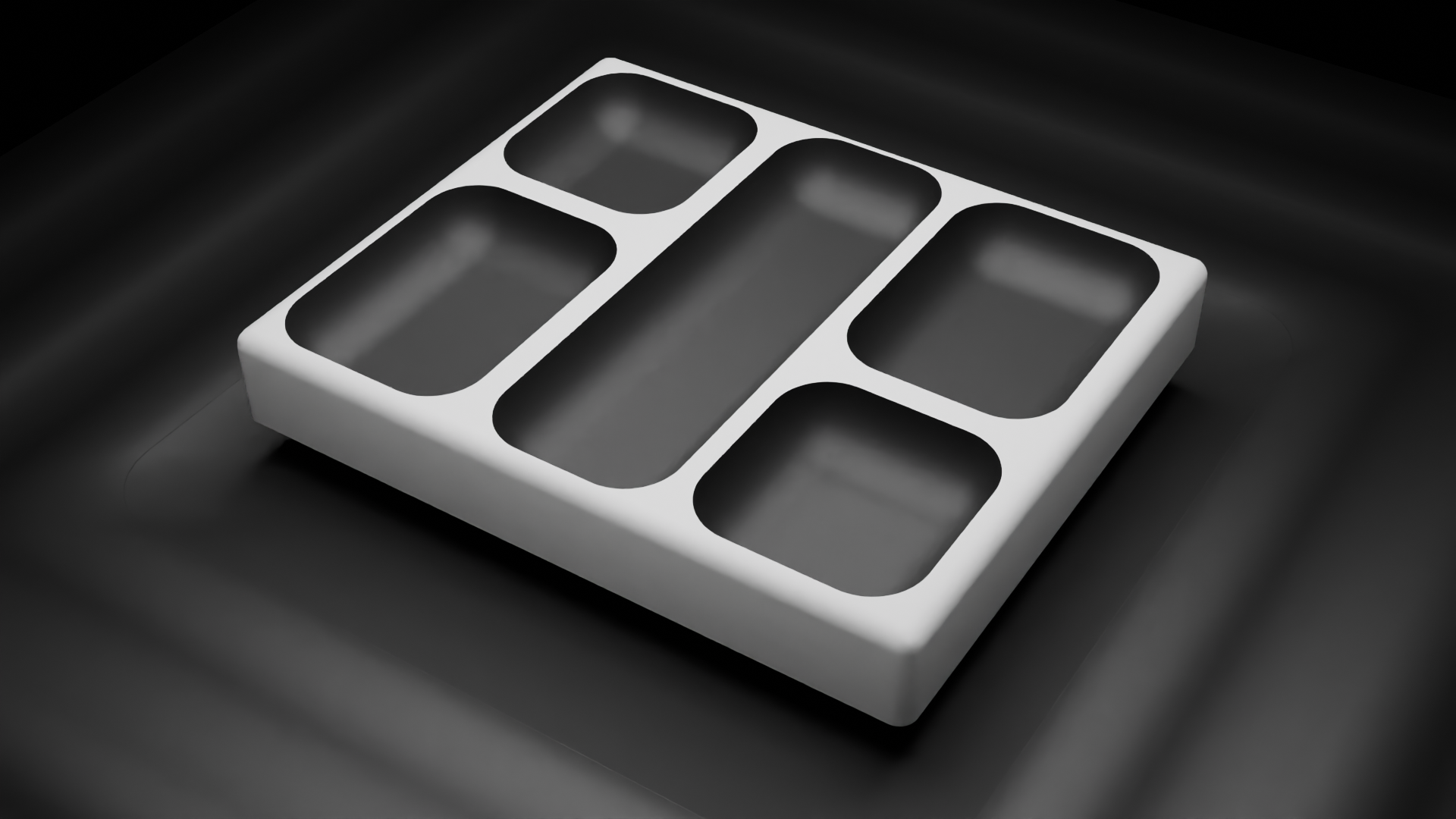 Modern Catch All Tray by Clydethetort | Download free STL model ...