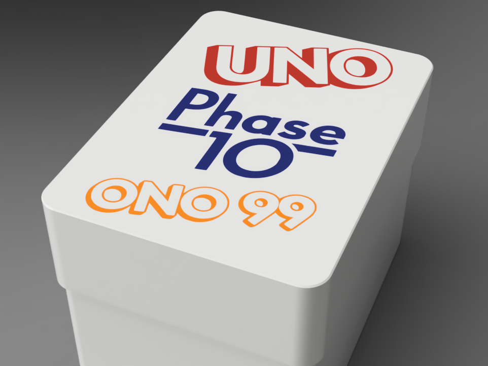 UNO, Phase 10, ONO 99 Card Box Mk3