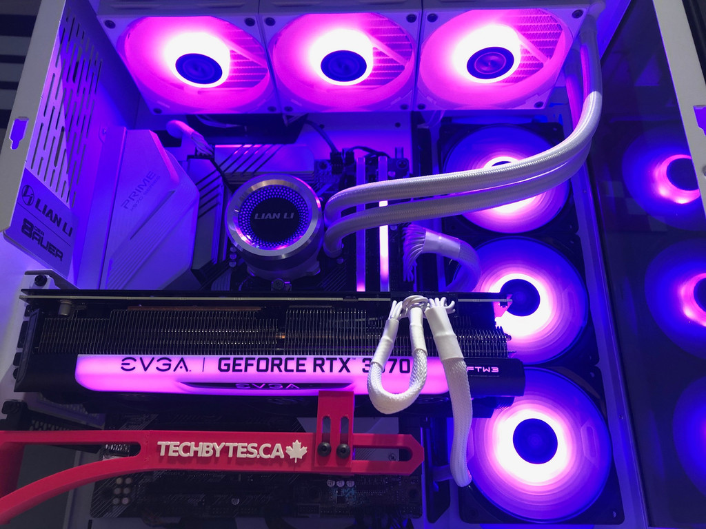Miniatura 2 do modelo 3D Adjustable GPU Sag Bracket