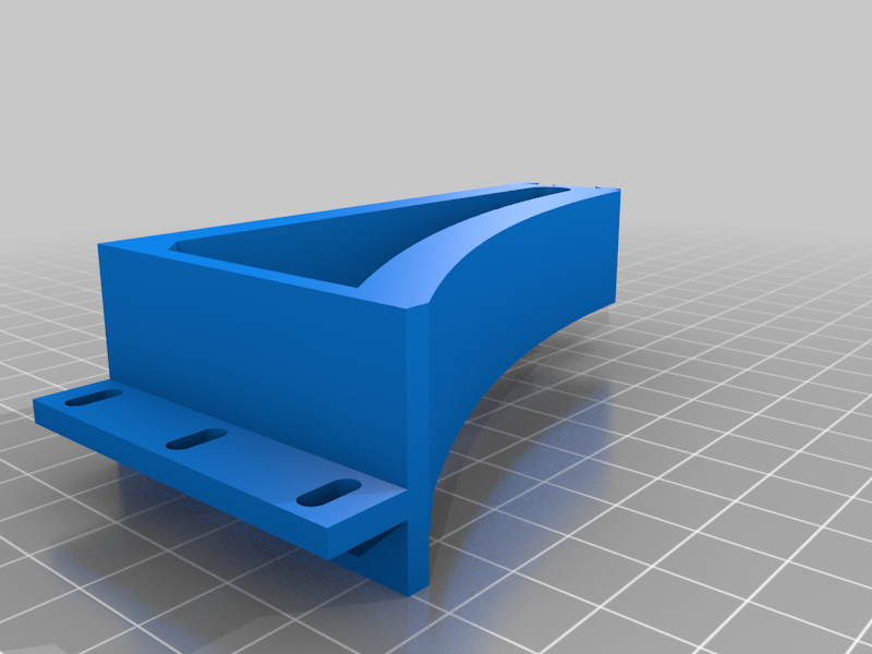 Miniatura 3 do modelo 3D Adjustable GPU Sag Bracket