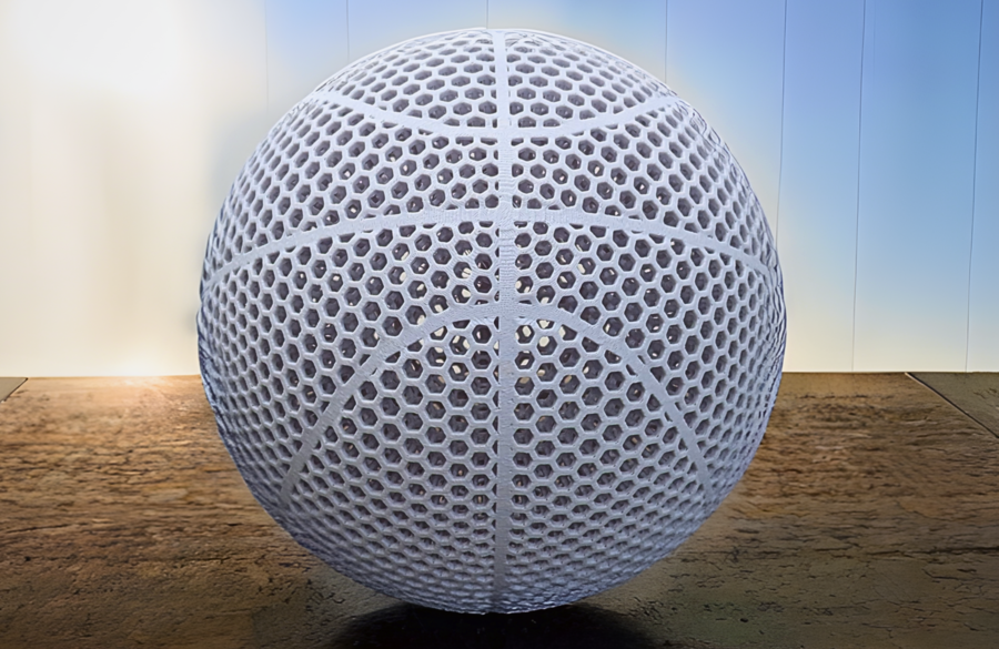 Airless Basketball Models – Double Lattice – Bounces great!