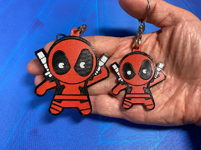 Deadpool Chibi Keychains