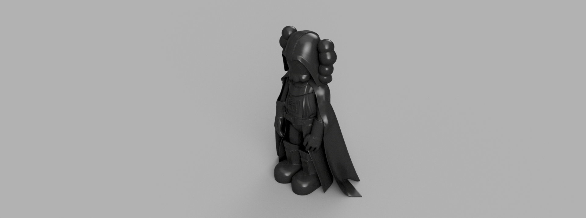 KAWS X outlet DARTHVADER (3D PRINT)