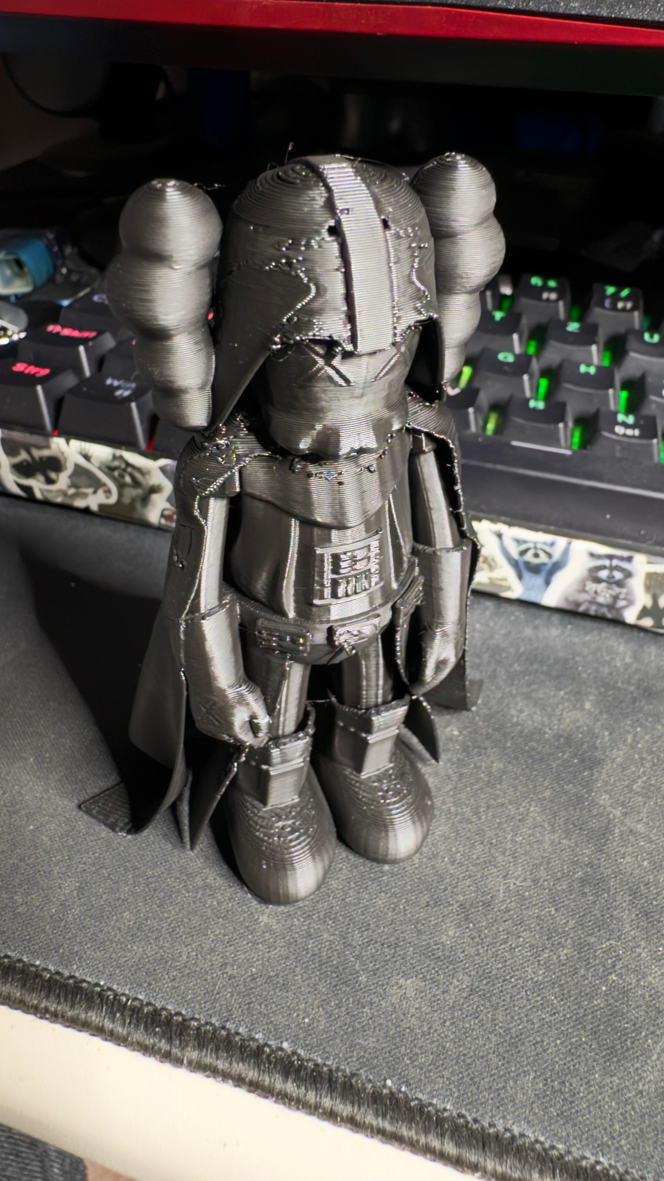 KAWS X DARTHVADER (3D good PRINT)