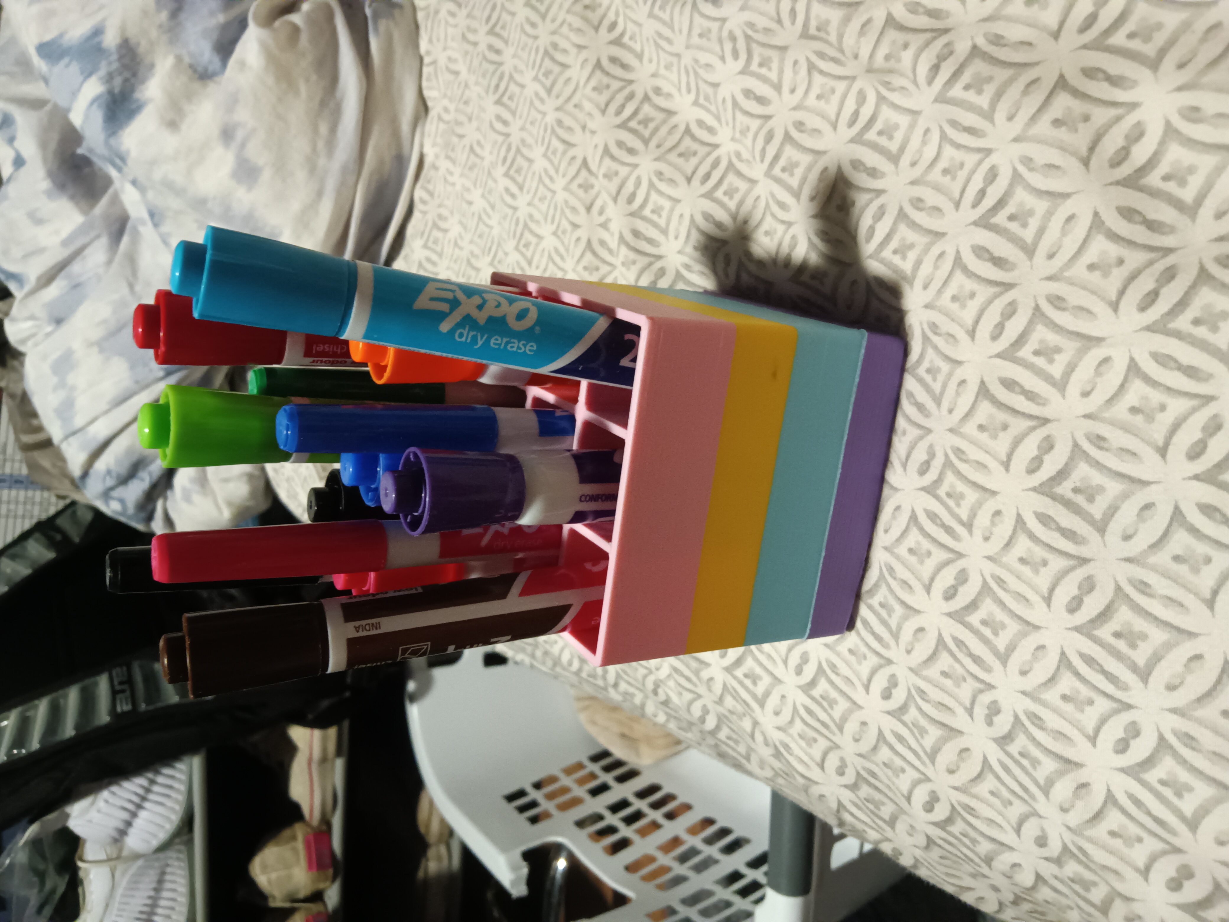 Colored Marker Sorter Box