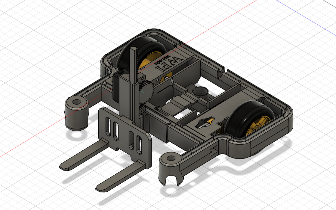 XPR with forklift