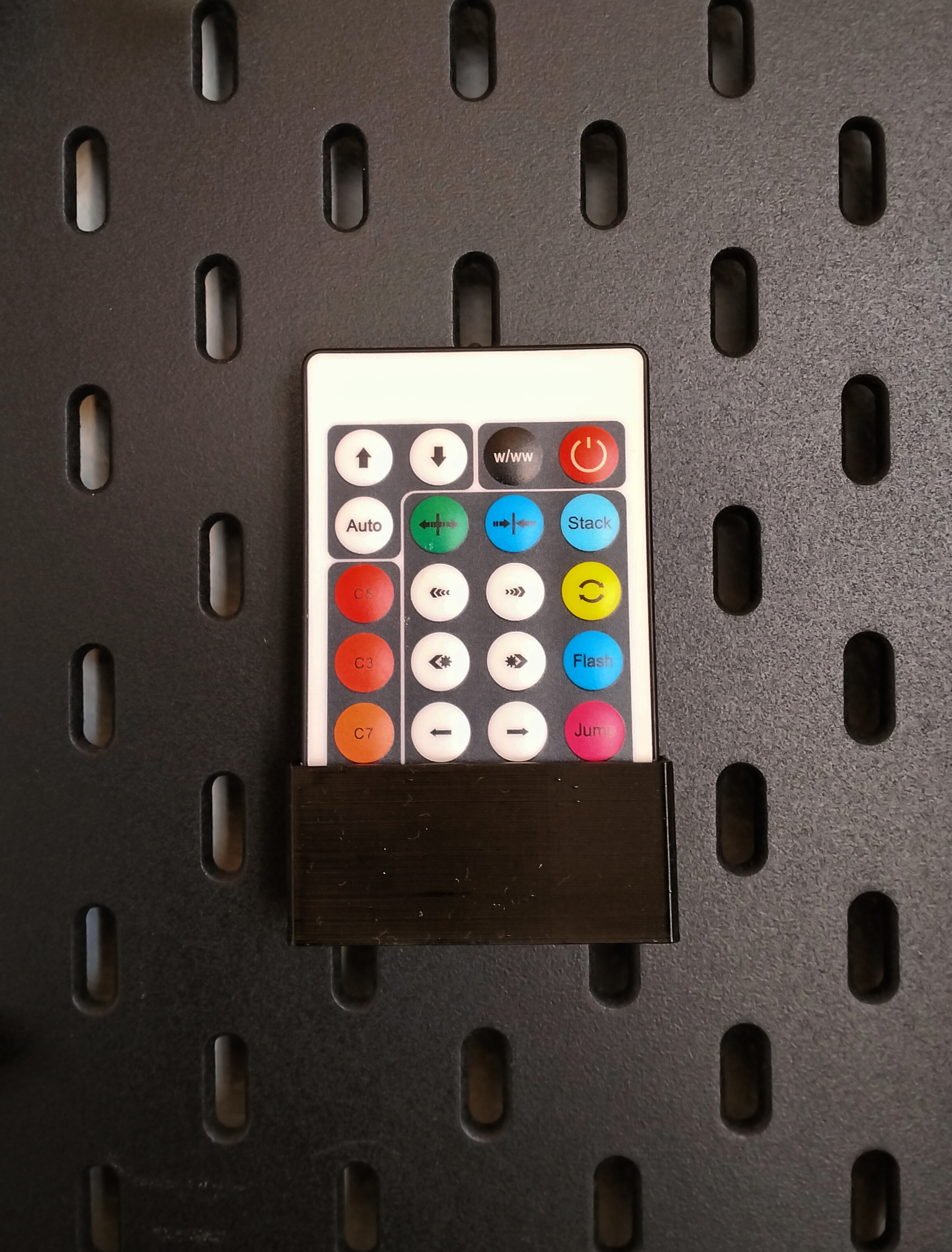 LED controller skadis mount